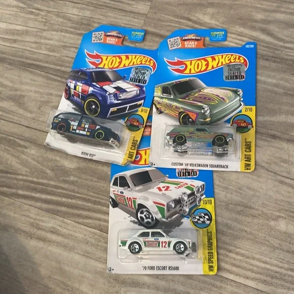 Hot Wheels 3x *NWT* Factory Sealed 2016 Set. Limited edition collector item. - Picture 2 of 16
